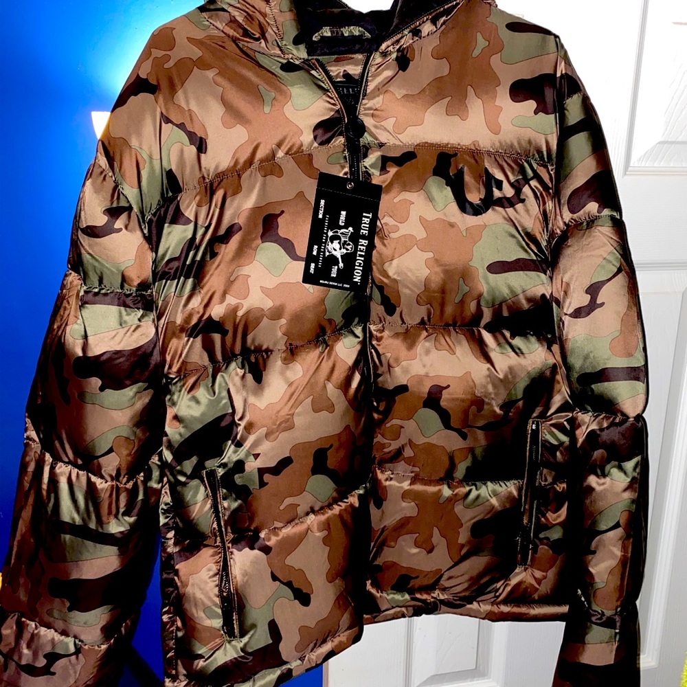 True Religion Bubble Coat